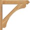Ekena Millwork Legacy Arts & Crafts Rough Sawn Outlooker, Western Red Cedar, 6"W x 30"D x 30"H OUT06X30X30LEC03RWR - alternate 2